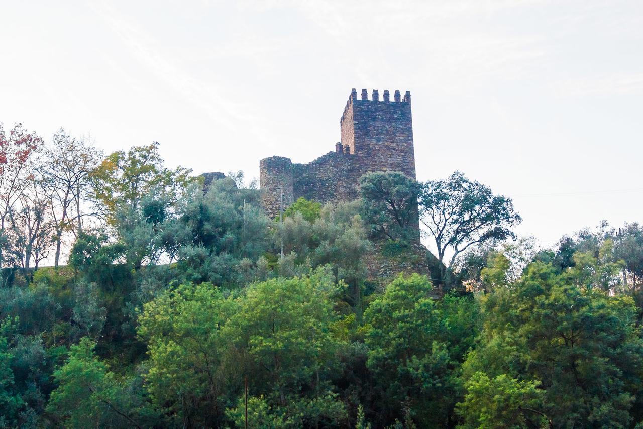Quintal De Alem Do Ribeiro-Turismo Rural Lousa  Bagian luar foto